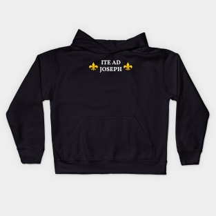 Ite Ad Joseph Black Bkg Kids Hoodie